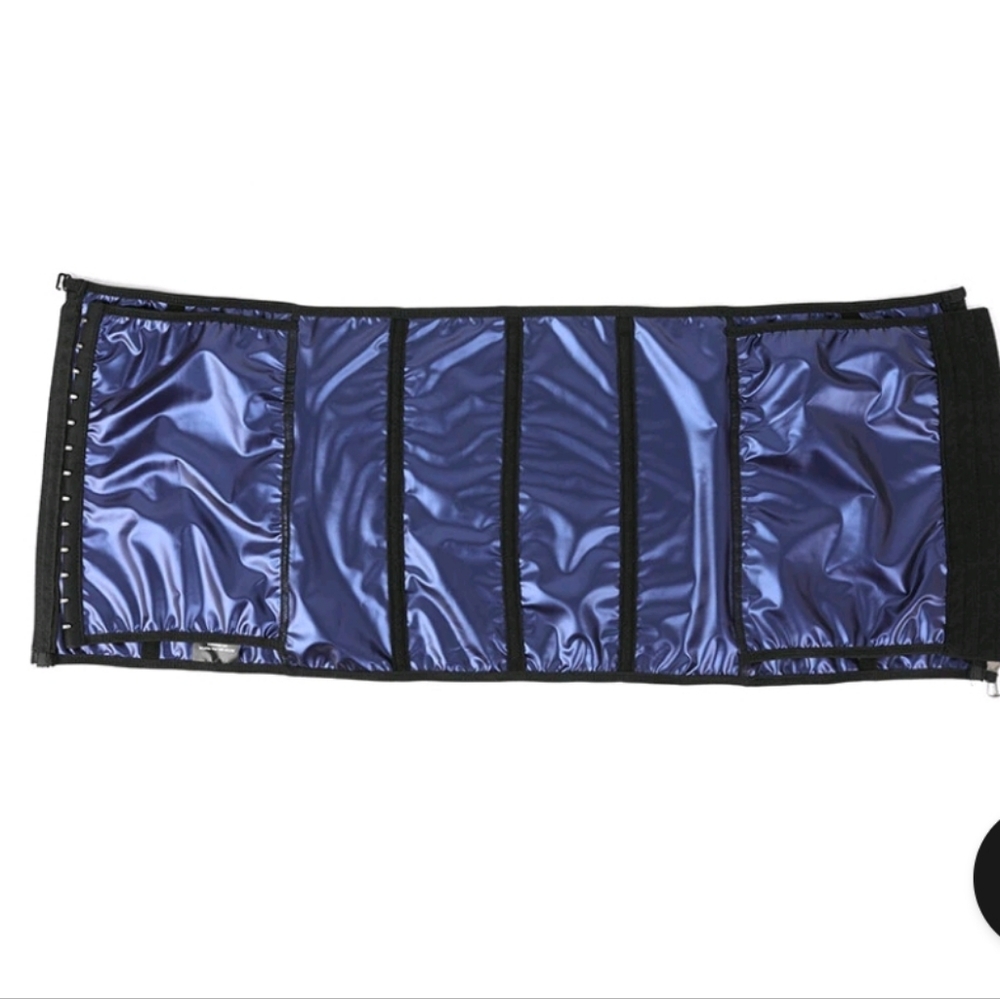 Women Sauna Waist Trainer Lower Belly Corset Tummy Wrap Workout Sweat Belt Band - Picture 4 of 4